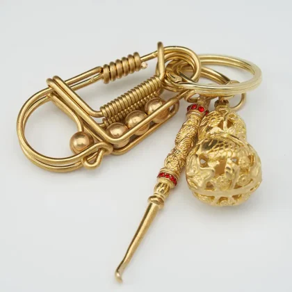 Móc khóa phong thủy handmade độc lạ